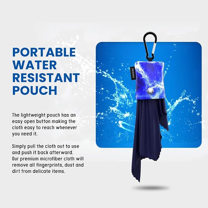 Microfiber Cloth & Glasses Wipes Lens & Glasses Cleaning Cloth - Image 6