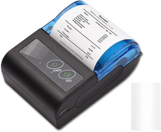 Receipt Printer, Sunydog Portable Mini Thermal Receipt Printers USB Receipt by Sunydog