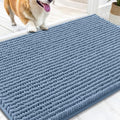 OLANLY Dog Door Mat for Muddy Paws 34x21, Extra Absorbent Chenille Mud Mat by OLANLY