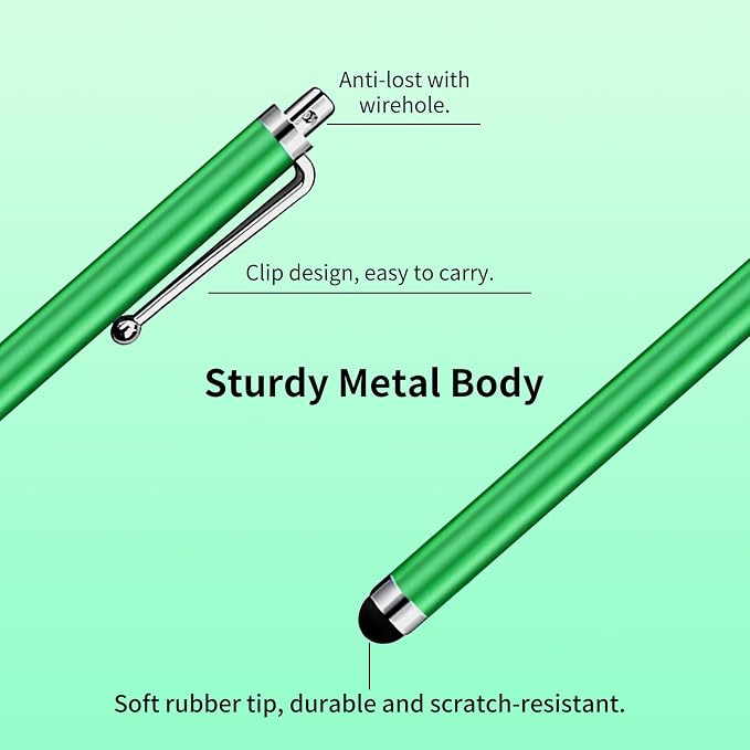 20 Pack Stylus Pen, Stylus Pen for Touchscreen High Precision and Sensitivity - Image 2
