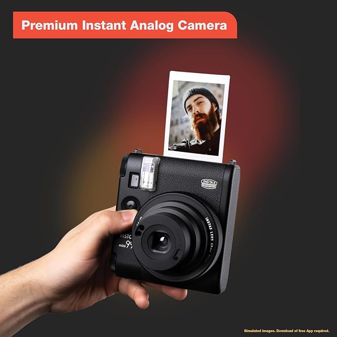 Fujifilm Instax Mini 99 Instant Camera Vintage Black. + Value Pack Shutter - Image 3