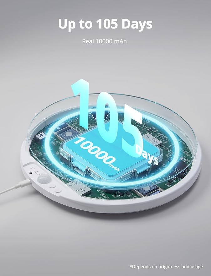 Bojim 10000mAh Battery Operated Ceiling Light - Image 4