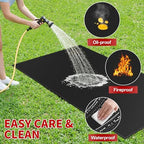 SecuCaptain Under Grill Mat for Outdoor Grill - Image 5