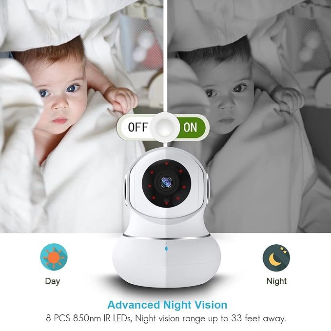 litokam Indoor Security Camera 4 Pack, 360° WiFi Cameras - Image 4