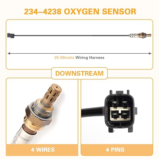 Nifeida 234-5029 234-4238 O2 Oxygen Sensor Upstream & Downstream Compatiable - Image 3
