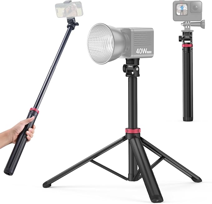 ULANZI MT-79 Extendable Tripod Aluminum 81" Portable Adjustable Light Stand w by ulanzi