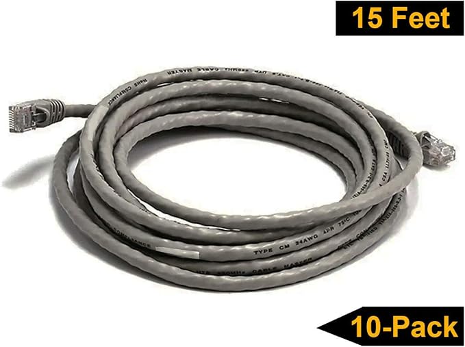 iMBAPrice 7 ' Cat5e Network Ethernet Patch Cable, 10 Pack - Image 6