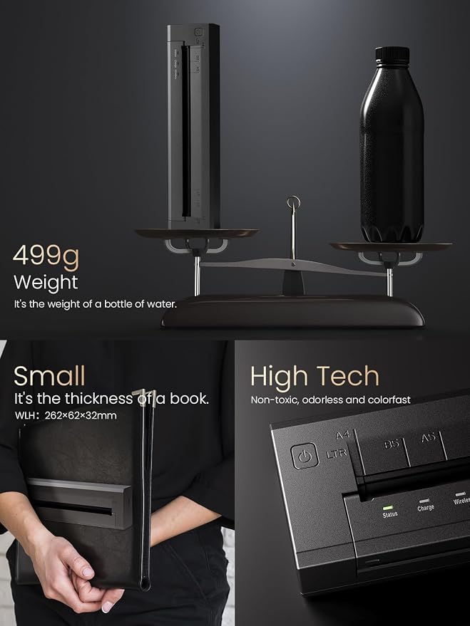 Phomemo G100 Ultra Fast Portable Printers Wireless - Image 4