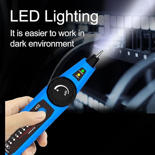 NF-810 Multifunctional Network Cable Tester, Ethernet LAN Network Wire Tracker - Image 4