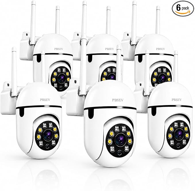 Security Camera Indoor 1080P Wired, Pan/Tilt Control, Two-Way Audio, Easy Setup by Unknown