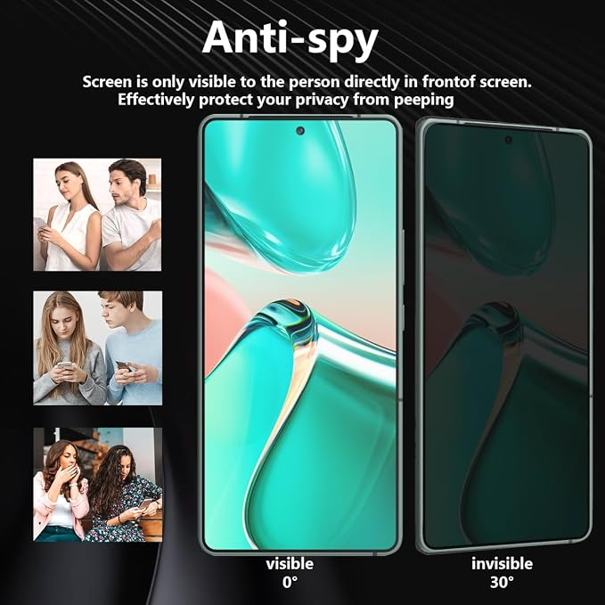 1 Pack Privacy Tempered Glass for Asus Zenfone 12 Ultra Screen Protector - Image 4
