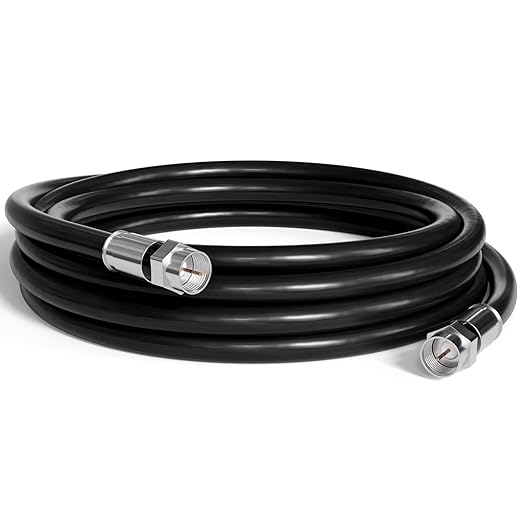THE CIMPLE CO - RG6 Coaxial Cable 1 FT - RG6 Coax Cable by THECIMPLECO