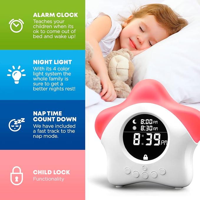Stay-in-Bed Clock for Kids - Image 3