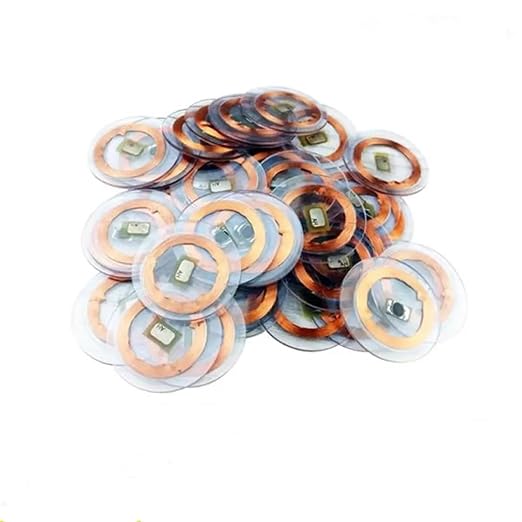 5pcs/10pcs 125KHz T5577 Rewritable Transparent Coin Card Keyfob RFID Proximity by dytcfly