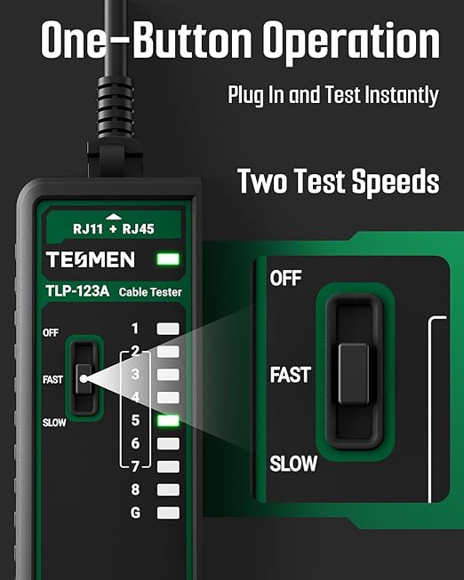 TESMEN TLP-123A Network Cable Tester - Image 3
