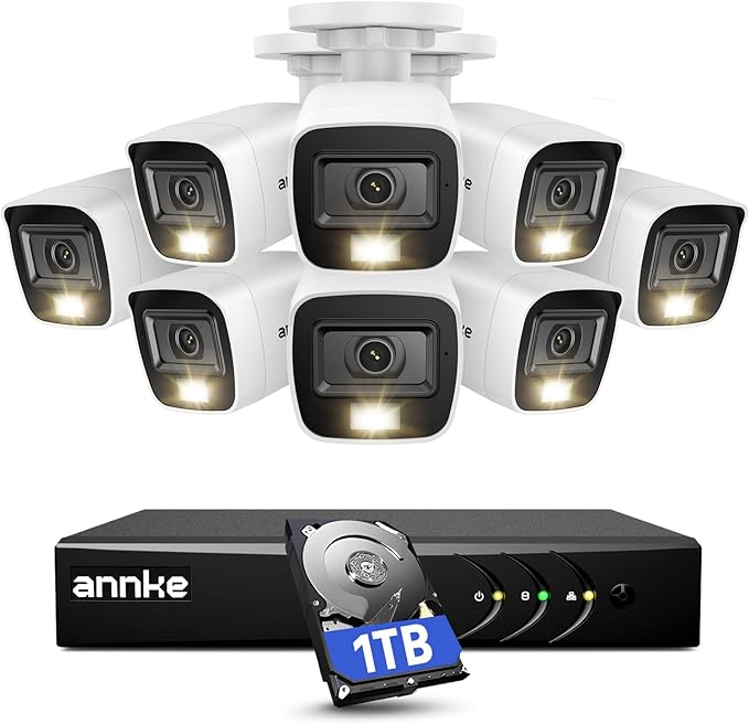 ANNKE Home Wired Camera Security System by ANNKE