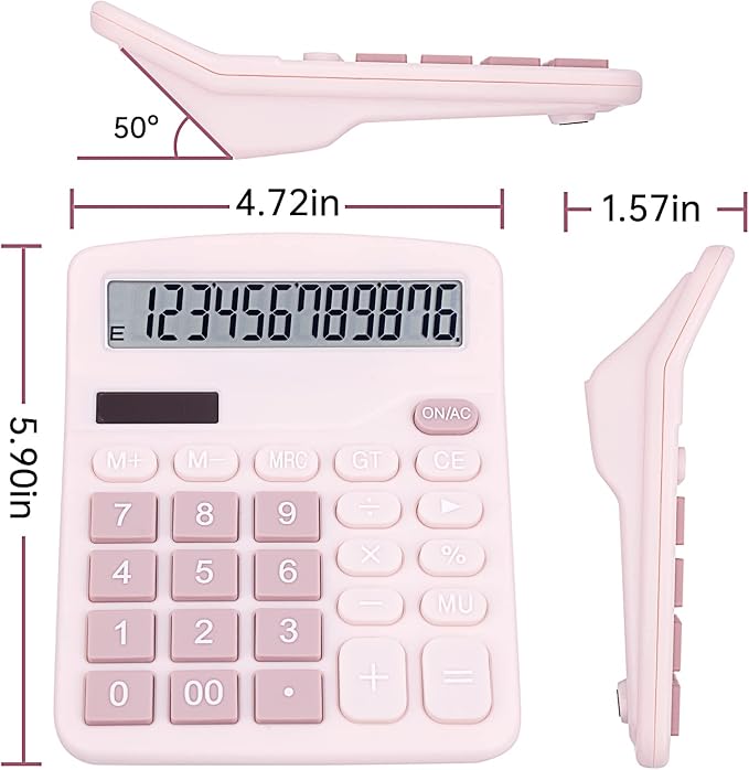 Cute Pink Desktop Calculator - Image 7