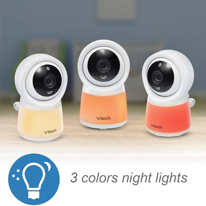 VTech RM5754HD RM5754HD Smart Wi-Fi 1080p Video Baby Monitor System - Image 4