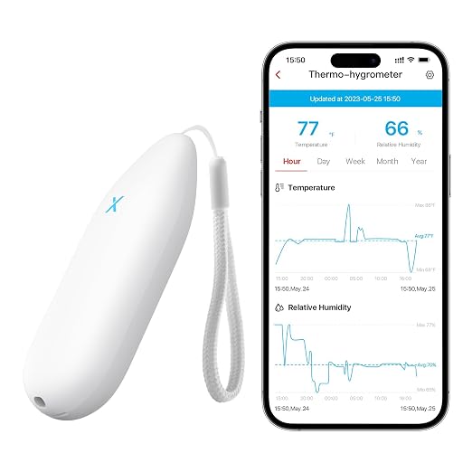 X-Sense Indoor WiFi Thermometer Hygrometer, Room Thermometer by X-Sense