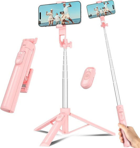 Selfie Stick Travel Tripod for Cell Phone by Liphisy