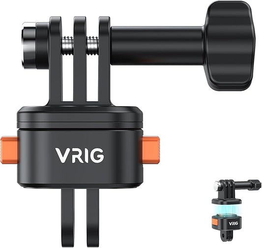 VRIG Claw Mini Magnetic Tripod Mount Adapter, Quick-Release Action Camera by VRIG