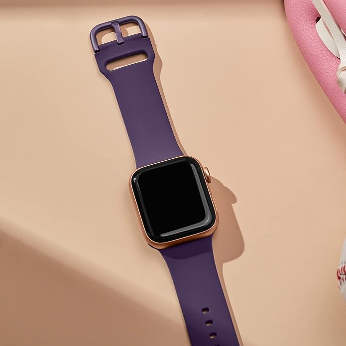Sport Band Compatible with Apple Watch Bands 49mm 46mm 45mm 44mm 42mm 41mm 40mm - Image 2