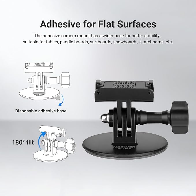 NEEWER Adhesive Base Mount Kit Compatible - Image 6