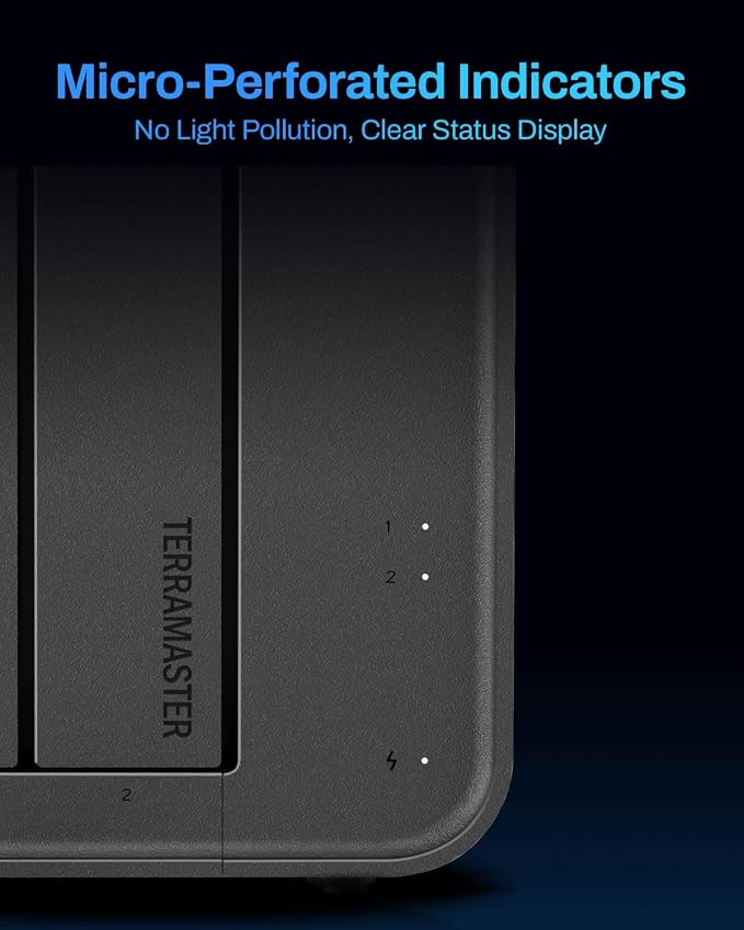 TERRAMASTER F2-425 2-Bay NAS Storage - Image 5