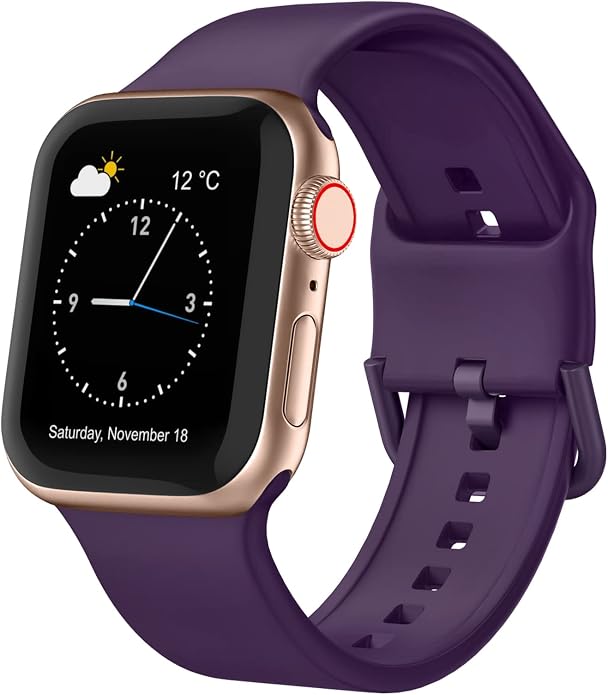 Sport Band Compatible with Apple Watch Bands 49mm 46mm 45mm 44mm 42mm 41mm 40mm by Recoppa