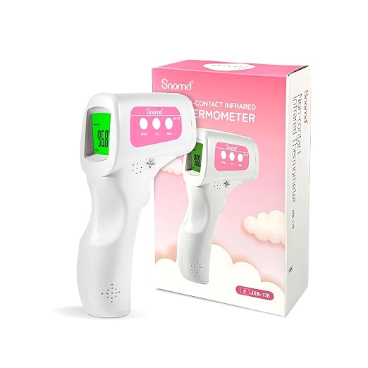 Snomd Non-Contact Infrared Forehead Thermometer by Berrcom