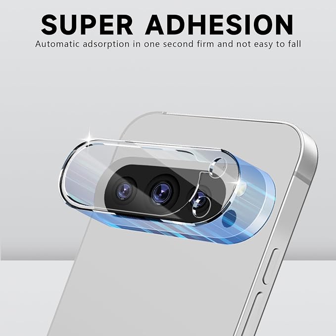 3 Pack for Google Pixel 9 Pro XL Camera Lens Protector, Tempered Glass 9 - Image 4