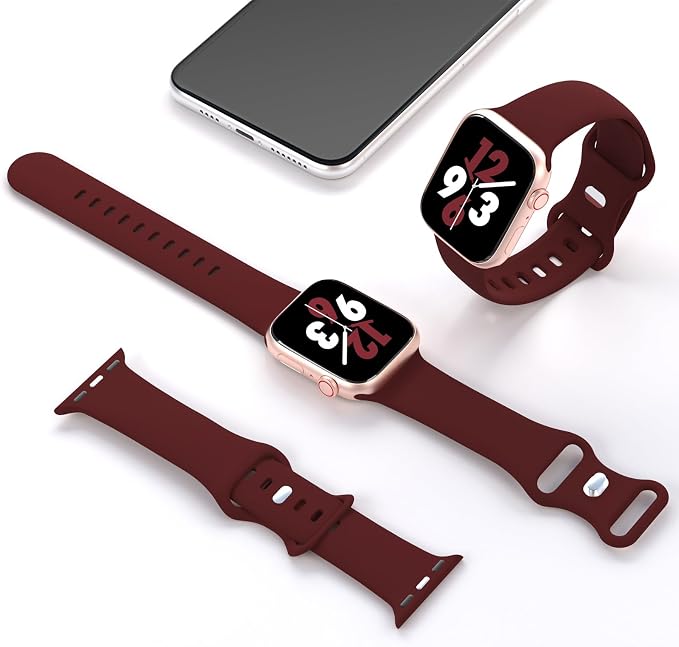 Sport Band Compatible with Apple Watch 38mm 40mm 41mm 42mm 44mm 45mm 46mm 49mm - Image 2