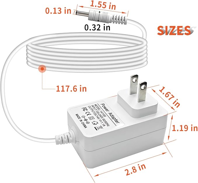 15W Power Adapter Charger for Google WiFi AC2200/Nest Hub - Image 6