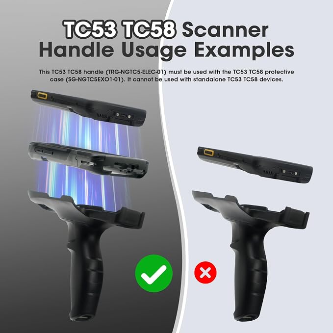 TC53 Trigger Handle for Zebra TC53 TC58 Handheld Barcode Scanner Mobile Computer - Image 5