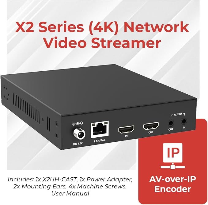 ToVi X2 Series 4K Network Video Streamer AV Over IP Encoder - Image 9
