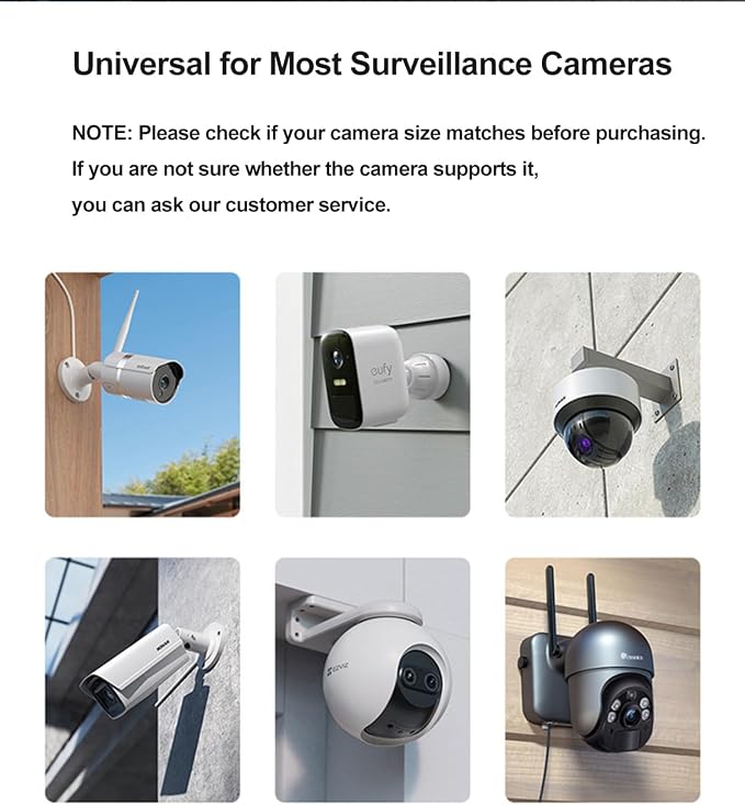 Universal Security Camera Sun Rain Cover Shield - Image 2
