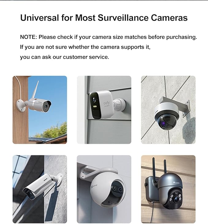 Universal Security Camera Sun Rain Cover Shield - Image 2
