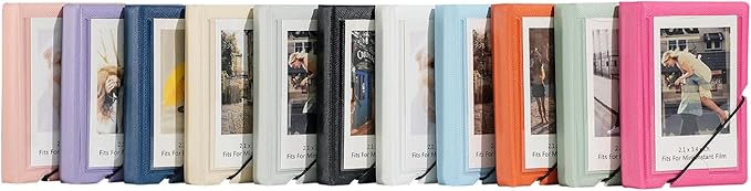 Mini Photo Album Holds 28 Pockets 2x3 Inch Pictures Fits - Image 5
