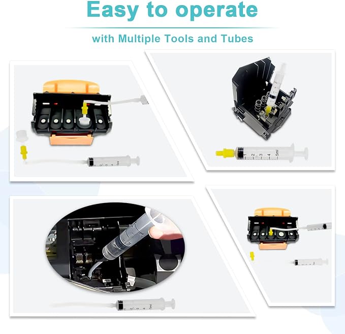Printer Cleaning Kit for Epson, Printhead Cleaning Kit for HP, Inkjet Printer - Image 4