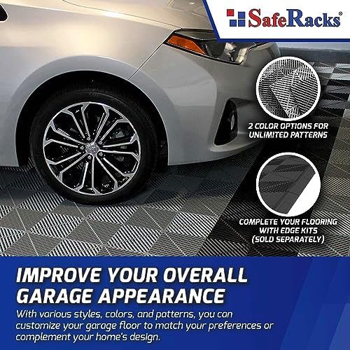 SafeRacks Vented Interlocking Garage Floor Tiles - Image 4