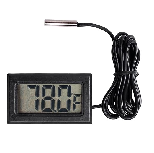 HiLetgo 5pcs Digital LCD Thermometer Temperature Digital LCD Fridge Thermometer - Image 2