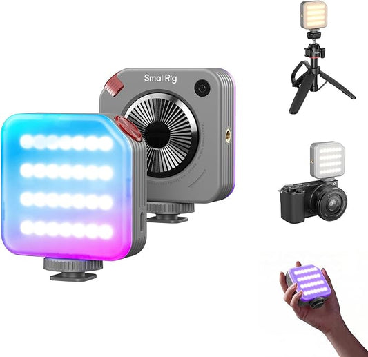 SMALLRIG P108 Neo Mini RGBWW Video Light, Portable Camera Light by SmallRig