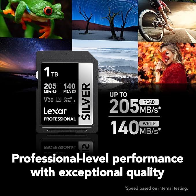 Lexar 1TB Professional Silver SD Card, - Image 2