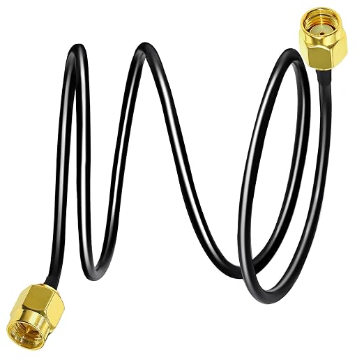 TUOLNK RG58 SMA Coax Cable, SMA Male to RP-SMA Male Antenna Extension Cable by TUOLNK