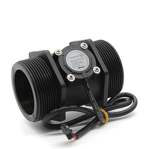 2" Water Flow Sensor Food-Grade Switch Hall Effect Flowmeter Fluid Meter - Image 5