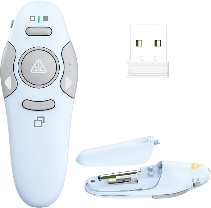 QUI Presentation Clicker Wireless Presenter Remote Clicker by QUI