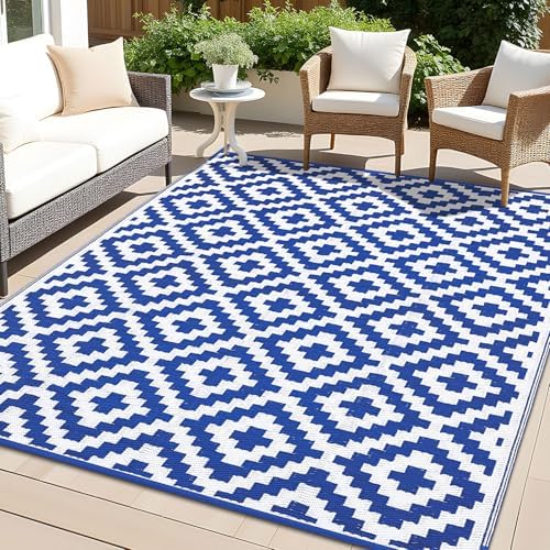 OLANLY Outdoor Rug 6x9 ft Waterproof Reversible Mat by OLANLY