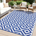 OLANLY Outdoor Rug 6x9 ft Waterproof Reversible Mat by OLANLY