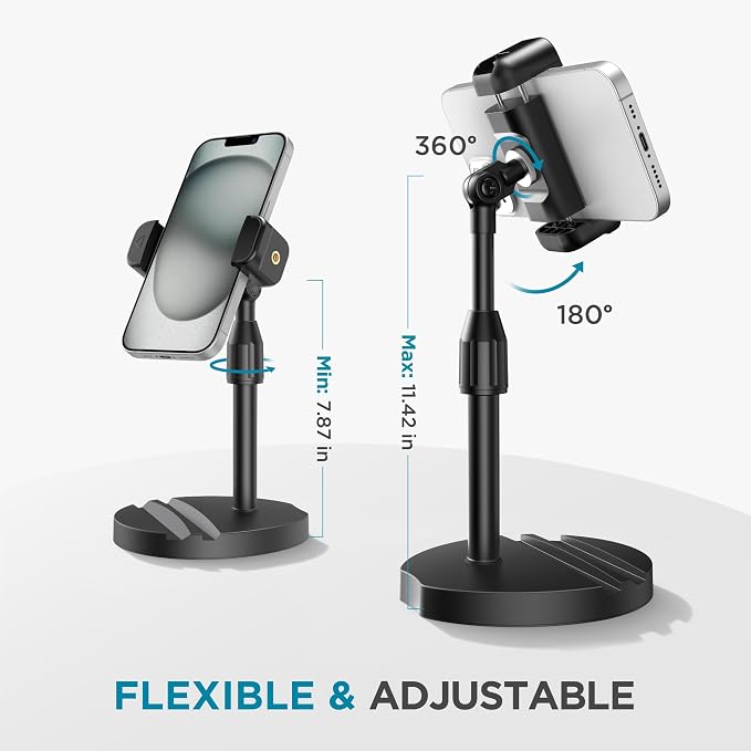 InnoGear Webcam Mount for Desk, Table Telescopic Webcam Stand - Image 4
