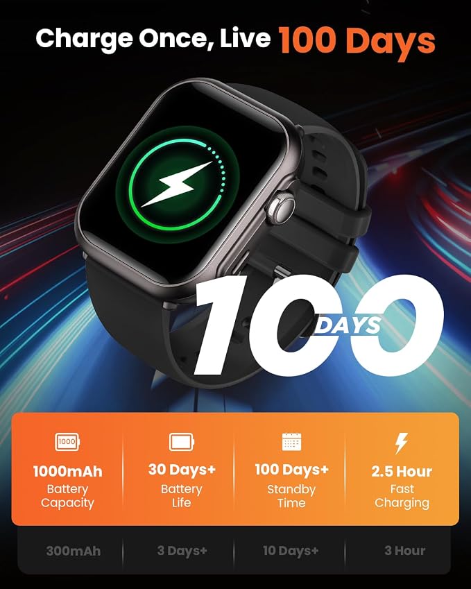 Smart Watch for Women for iPhone Android: 1.85"Smartwatch - Image 6